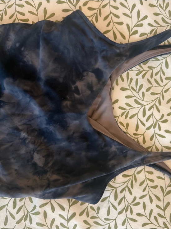 lululemon athletica Tops - lululemon athletica Black Tie-Dye align tank